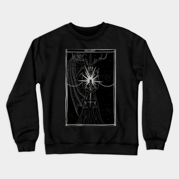 PUNISHMENT Crewneck Sweatshirt by Nuthin